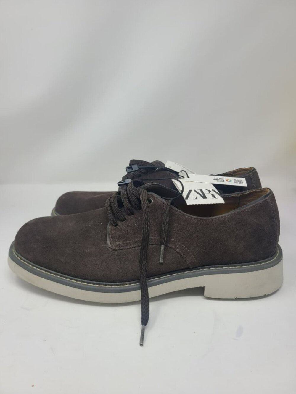 Zara Suede Casual Shoes Mens' Brown Size 12 2500/120